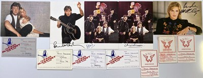 Lot 145 - PAUL MCCARTNEY AND RELATED AUTOGRAPHS COLLECTION.