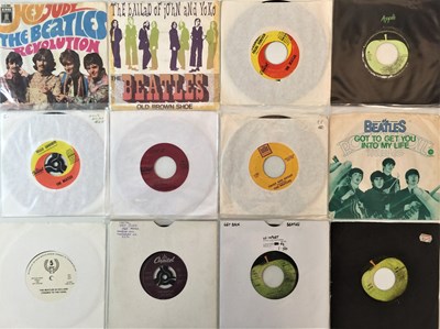 Lot 895 - THE BEATLES - OVERSEAS 7" COLLECTION