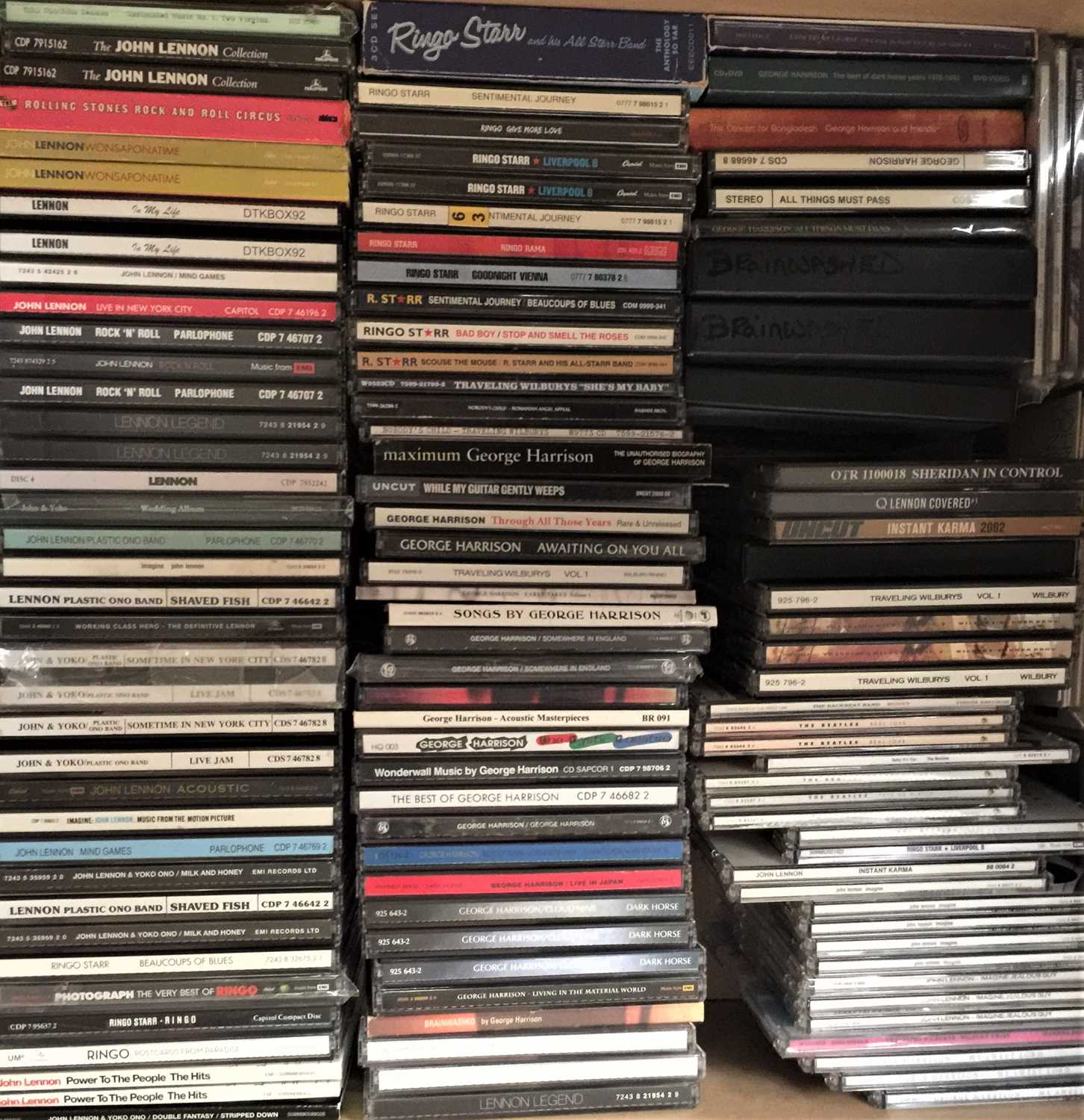 Lot 927 THE BEATLES/SOLO CD ARCHIVE