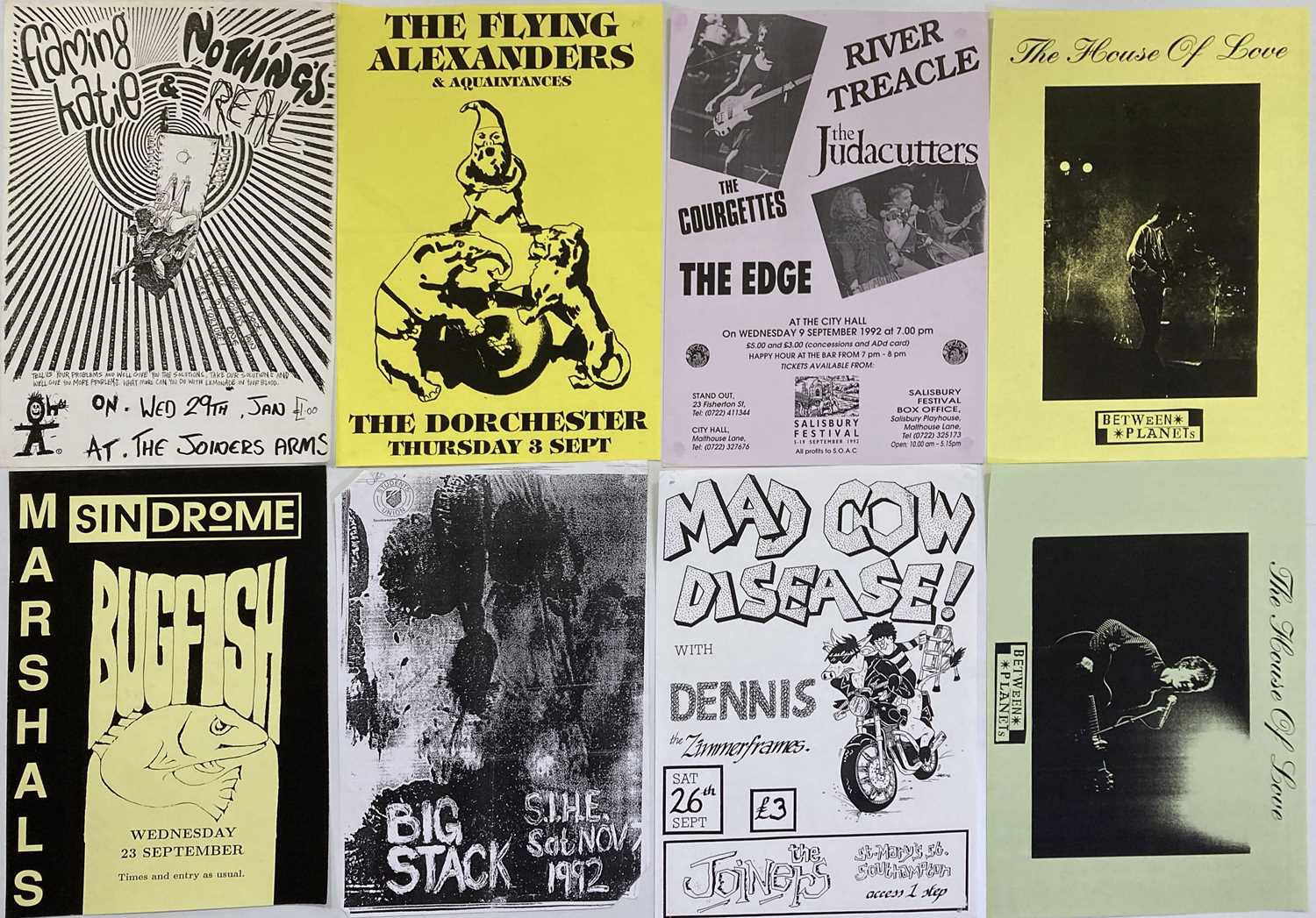 Lot 269 1990S SOUTH COAST CONCERT POSTER ARCHIVE