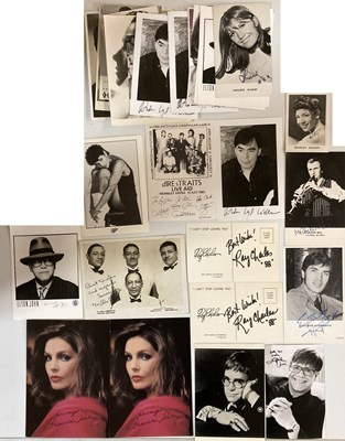 Lot 18 - STAMPED AUTOGRAPHS / PROMOTIONAL ITEMS AND MORE