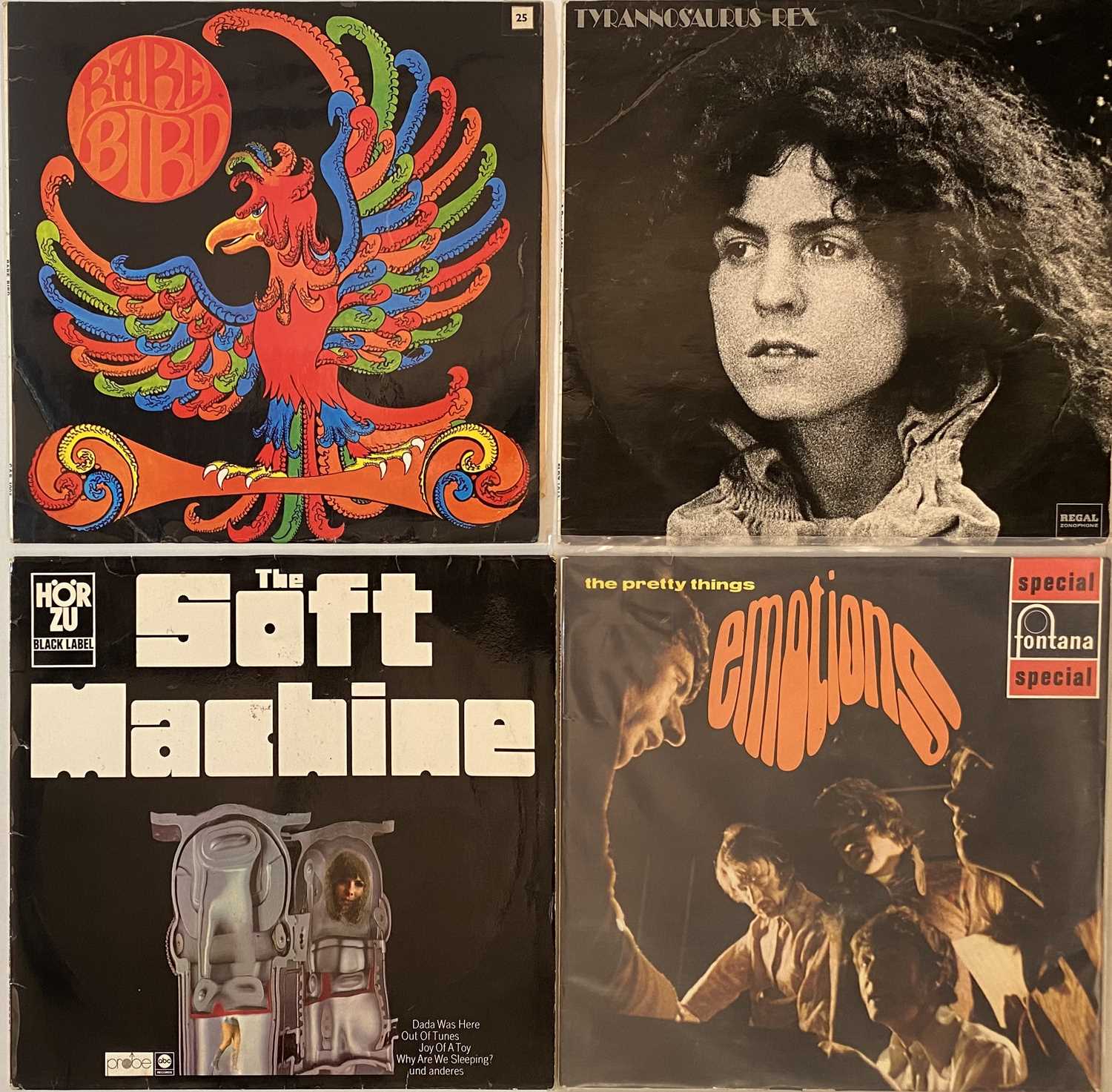 Lot 961 - CLASSIC/PSYCH ROCK LP RARITIES