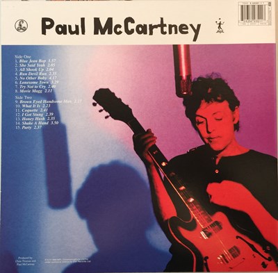 Lot 947 - PAUL MCCARTNEY - RUN DEVIL RUN LP (522 3511)