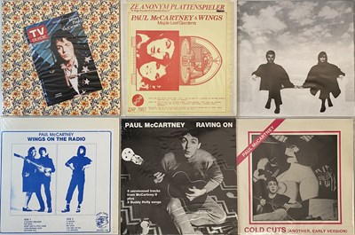 Lot 954 - PAUL MCCARTNEY/ WINGS - PRIVATE RELEASED LPs