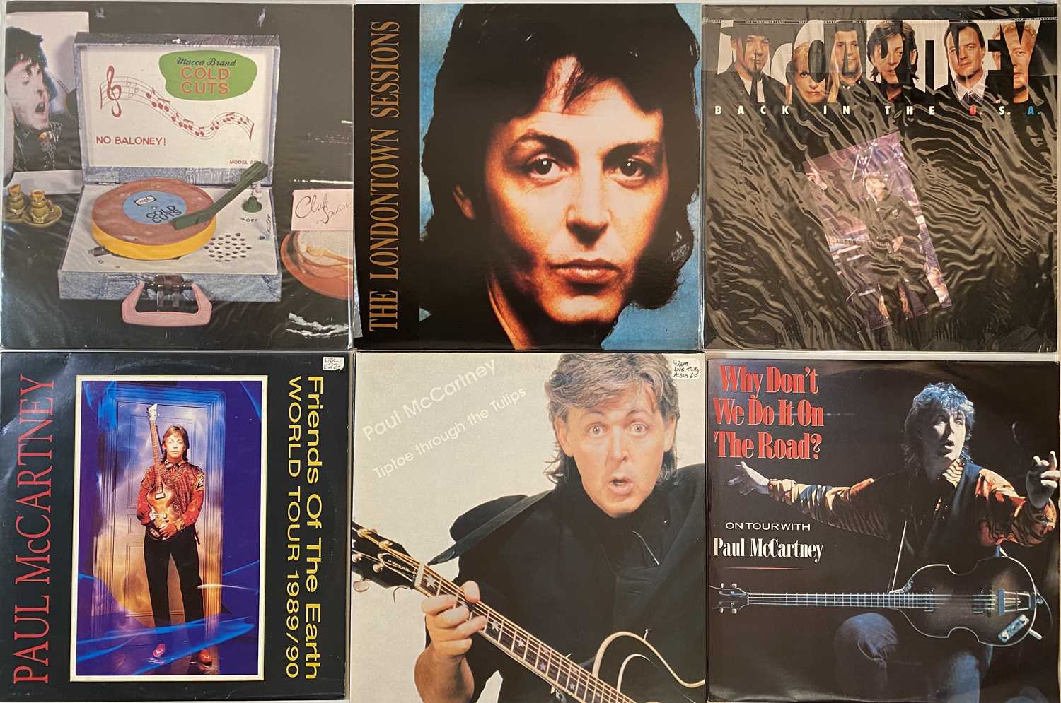 Lot 955 - PAUL MCCARTNEY/ WINGS - PRIVATE RELEASED LPs