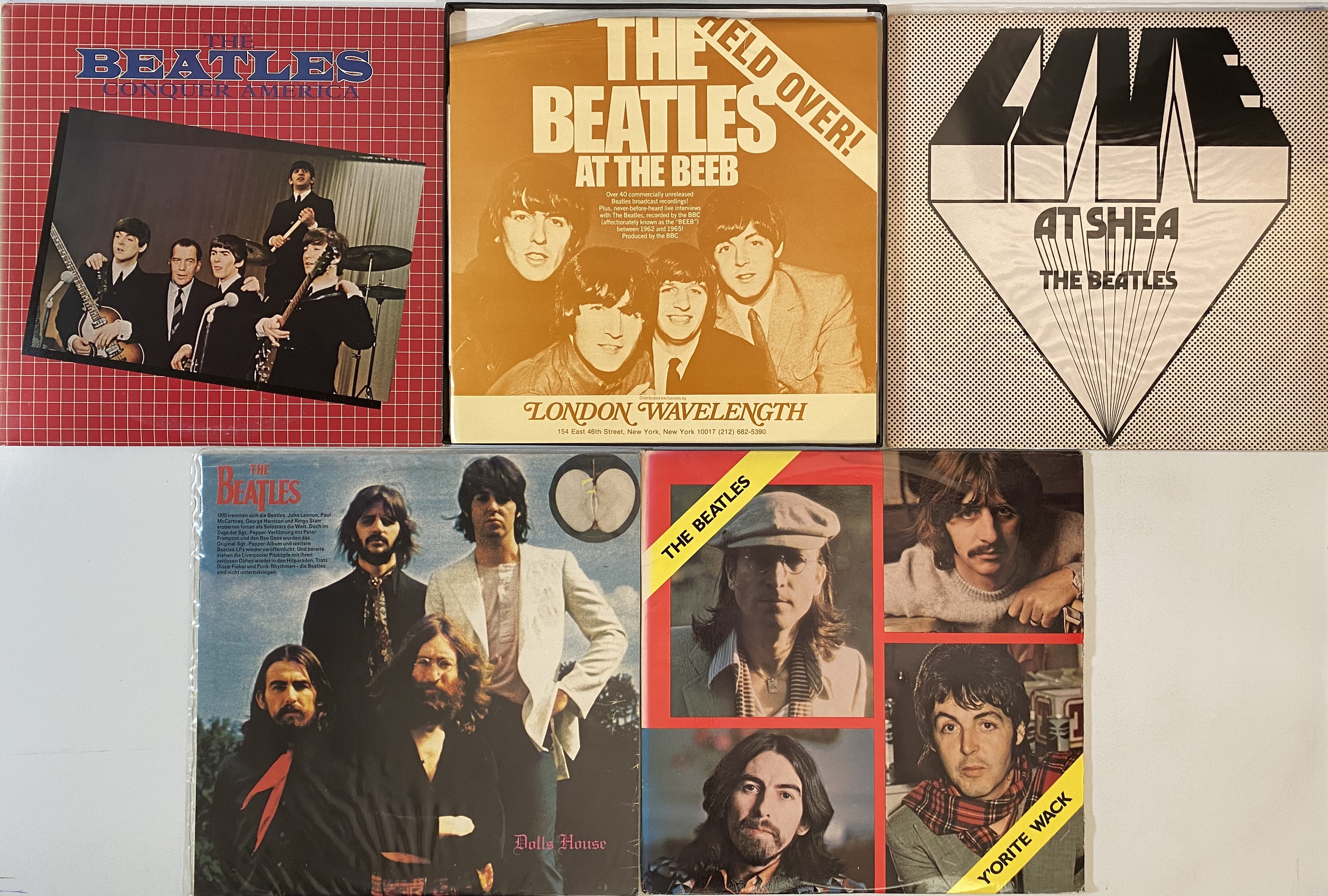 Lot 958 - THE BEATLES - PRIVATE RELEASE LPs. Another