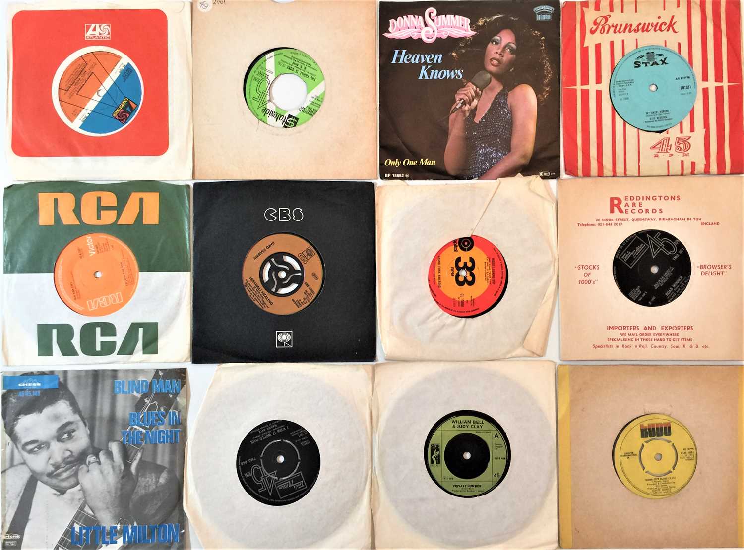 Lot 1021 - SOUL/ DISCO/ BLUES - 7" PACK