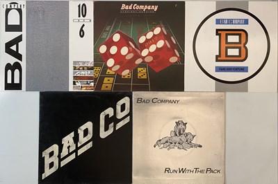 Lot 1037 - ALICE COOPER/ THIN LIZZY/ BAD CO - LPs