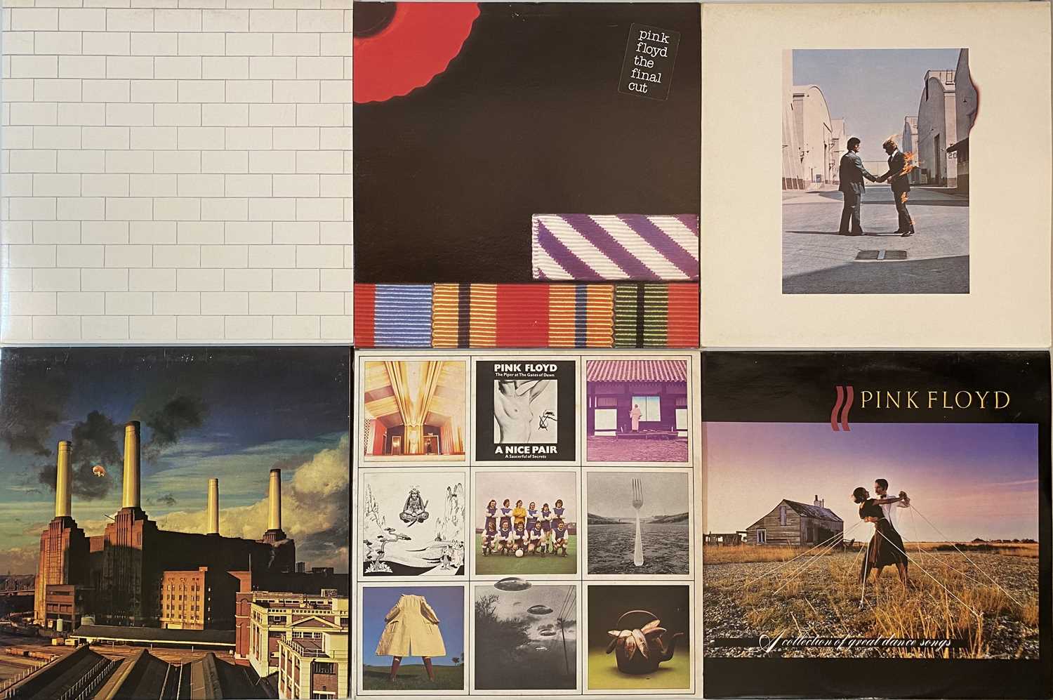 Lot 1038 - PINK FLOYD/ URIAH HEEP - LP PACK