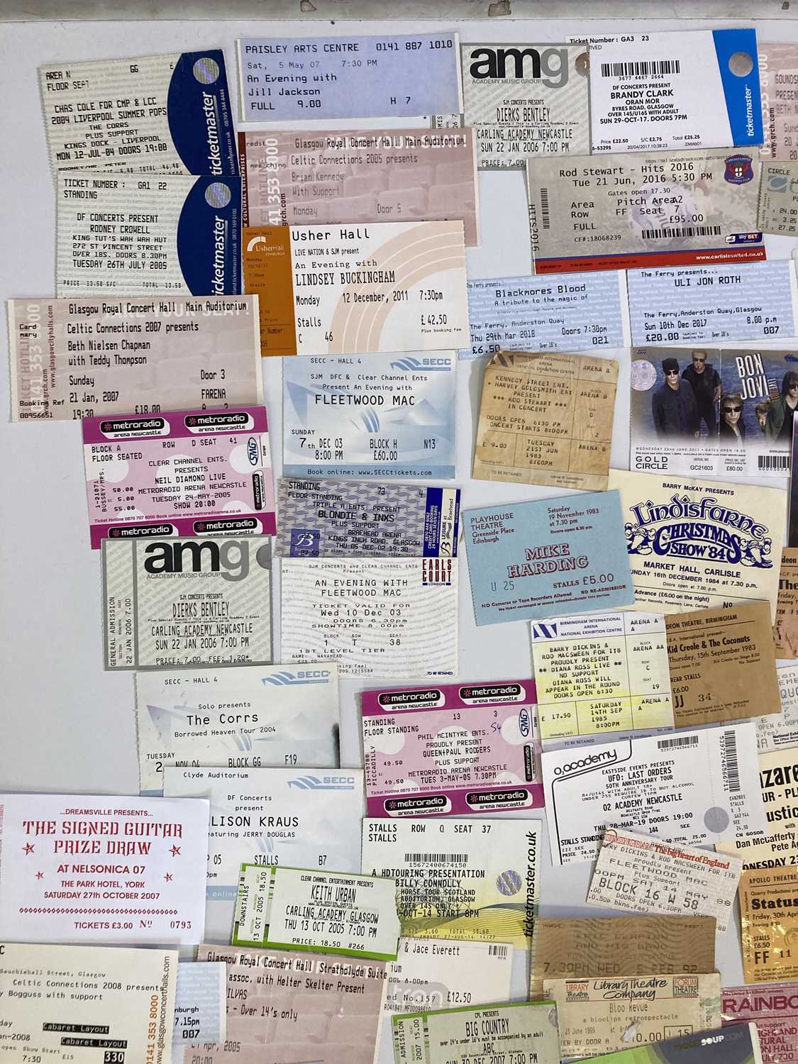 Lot 189 - Ticket Stub Archive - Rolling Stones Etc.