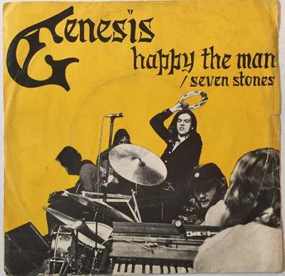 Lot 99 - GENESIS - HAPPY THE MAN 7" (ORIGINAL UK PICTURE SLEEVE COPY - CHARISMA CB 181)
