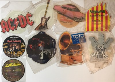 Lot 976 - METAL/ HARD ROCK PICTURE DISCS - 7"/ 10"/ 12" COLLECTION