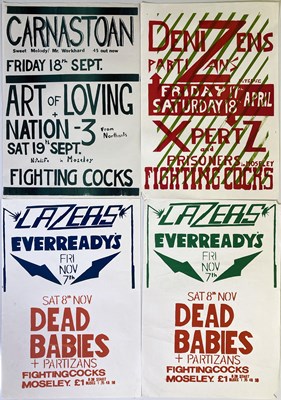 Lot 279 - FIGHTING COCKS, BIRMINGHAM - CONCERT POSTERS.