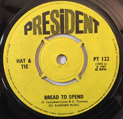 Lot 11 - HAT & TIE - FINDING IT ROUGH  7" (UK PRESIDENT RECORDS - PT 122)