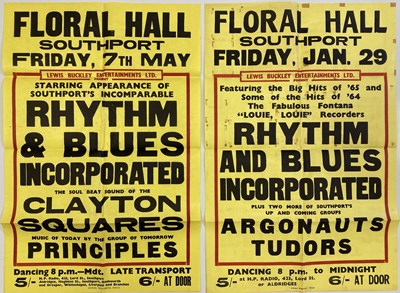 Lot 199 - 1960S CONCERT POSTERS - RHYTHM AND BLUES INCORPORATED.