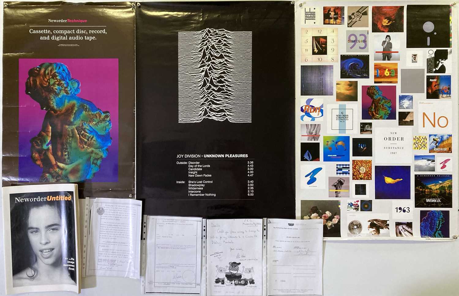 Lot 408 - NEW ORDER - UNTITLED - PETER SAVILLE