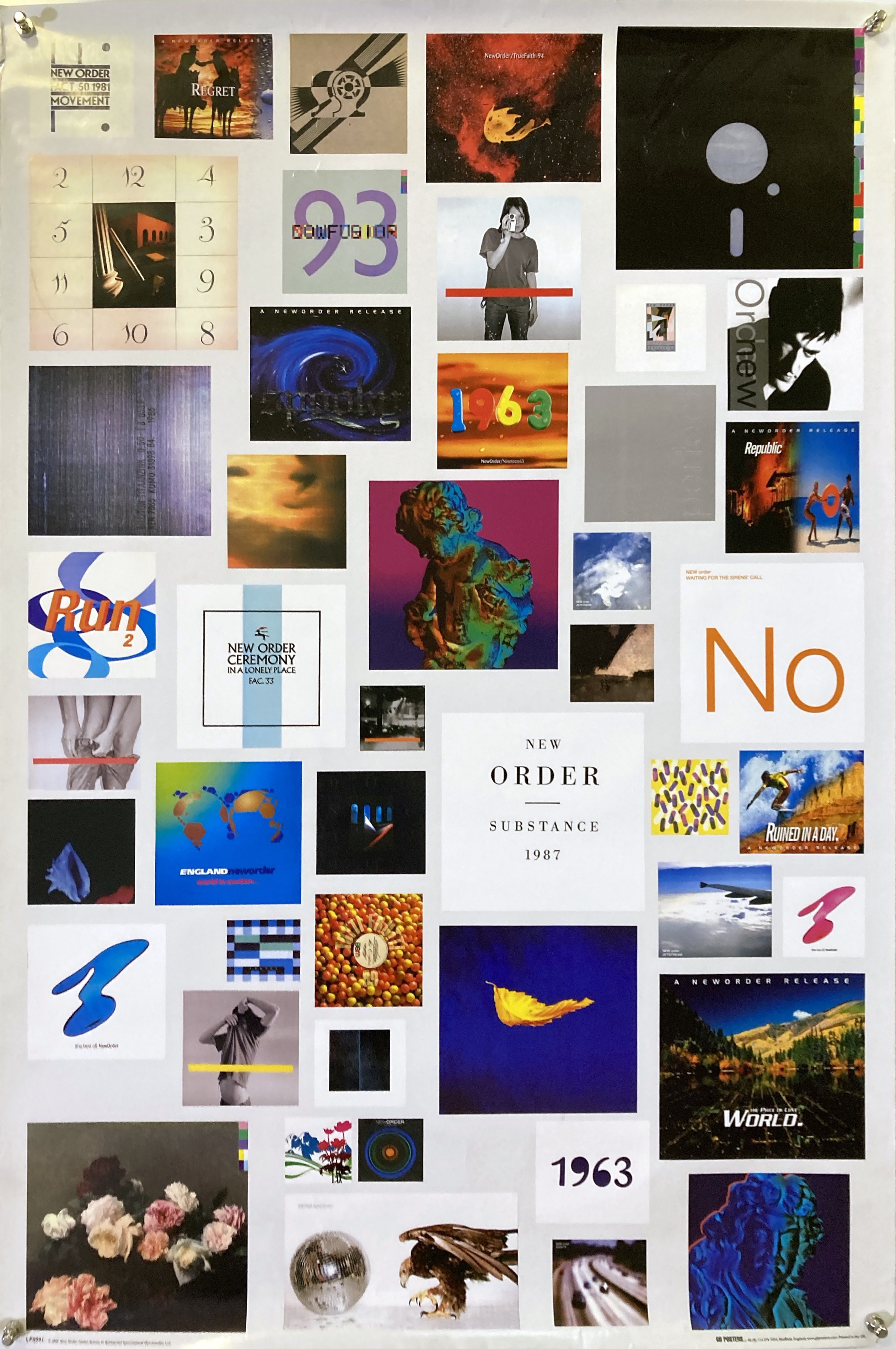 Lot 408 - NEW ORDER - UNTITLED - PETER SAVILLE