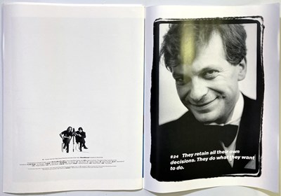 Lot 408 - NEW ORDER - UNTITLED - PETER SAVILLE DESIGNED PHOTOBOOK AND MEMORABILIA.