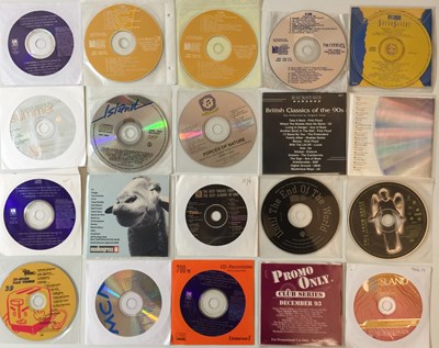 Lot 896 - U2 AND RELATED - CD COLLECTION