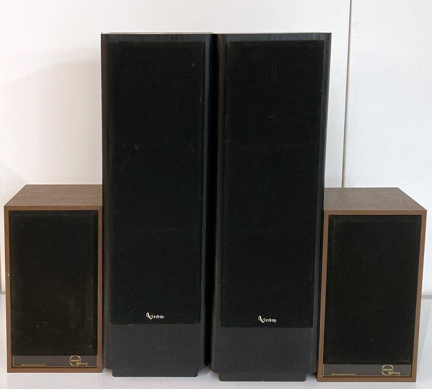 Lot 9 INFINITY RS6001 & TANNOY MERCURY SPEAKERS