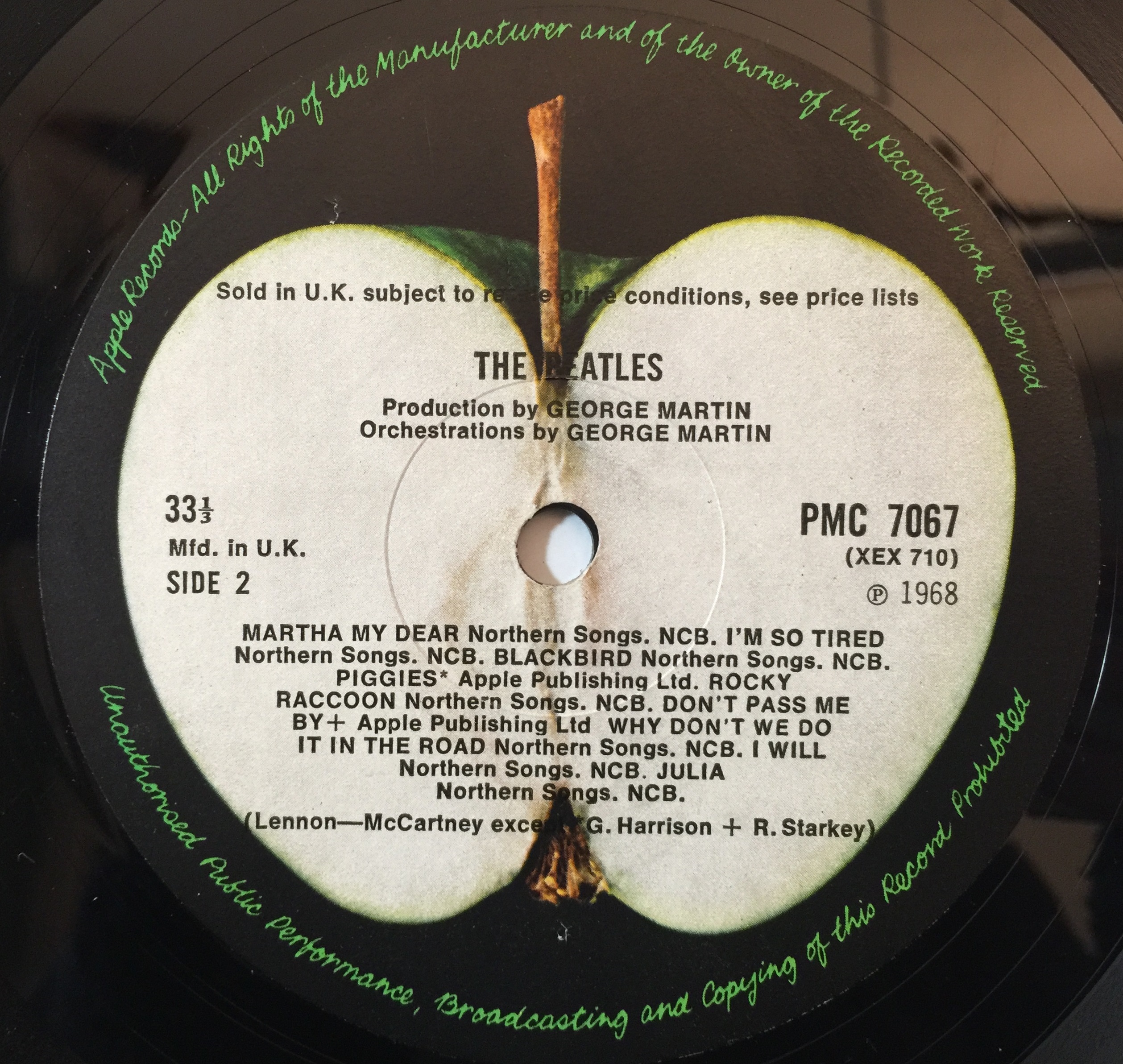 Lot 103 - THE BEATLES - WHITE ALBUM (ORIGINAL UK MONO '