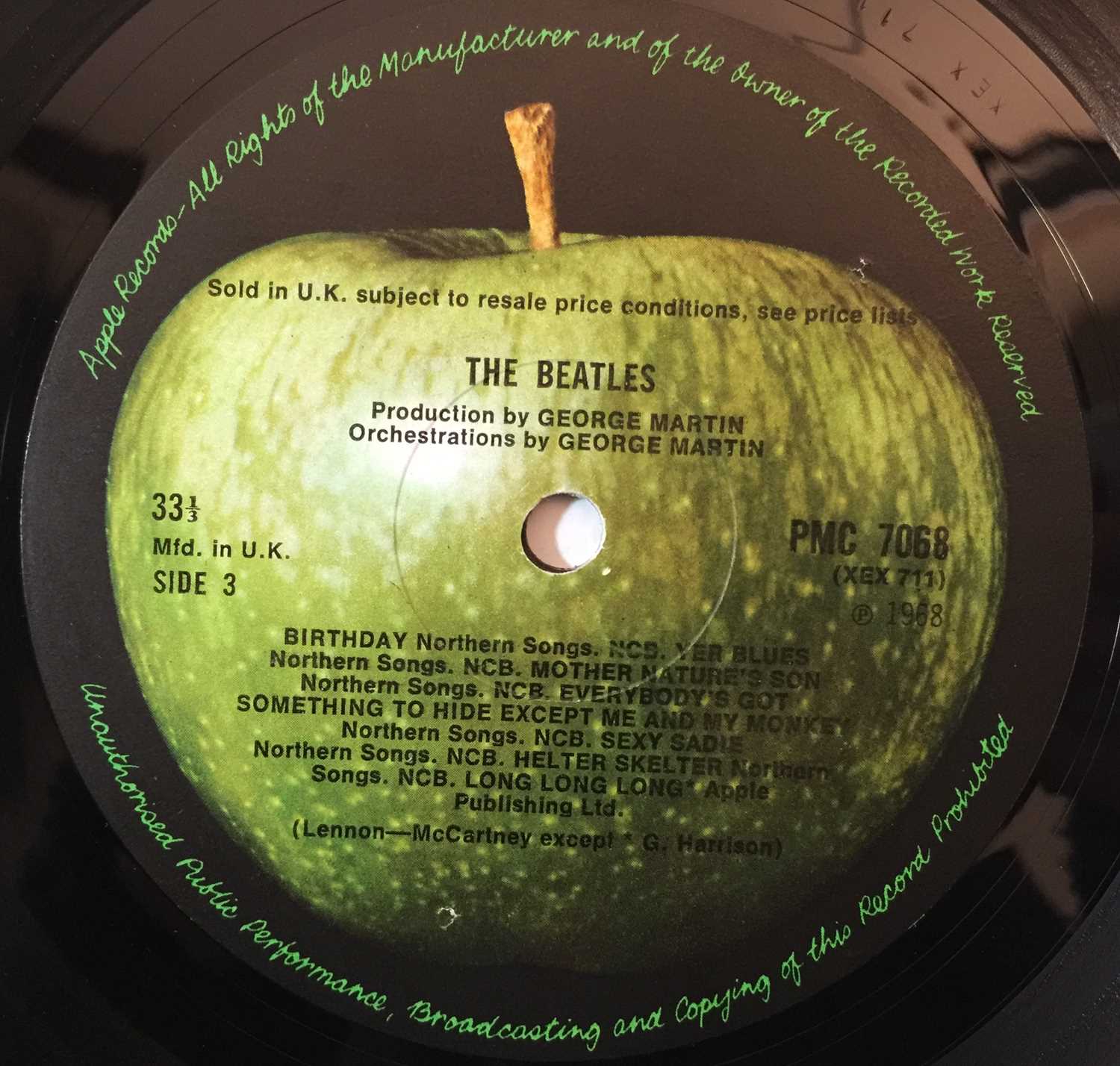 Lot 103 - THE BEATLES - WHITE ALBUM (ORIGINAL UK MONO