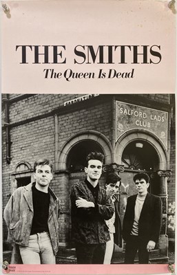 Lot 437 - THE SMITHS - QUEEN IS DEAD US SIRE PROMOTIONAL POSTER.