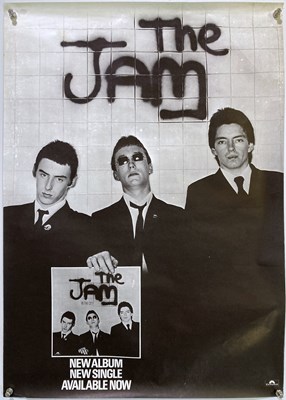 Lot 288 - THE JAM - IN THE CITY PROMOTIONAL POSTER.
