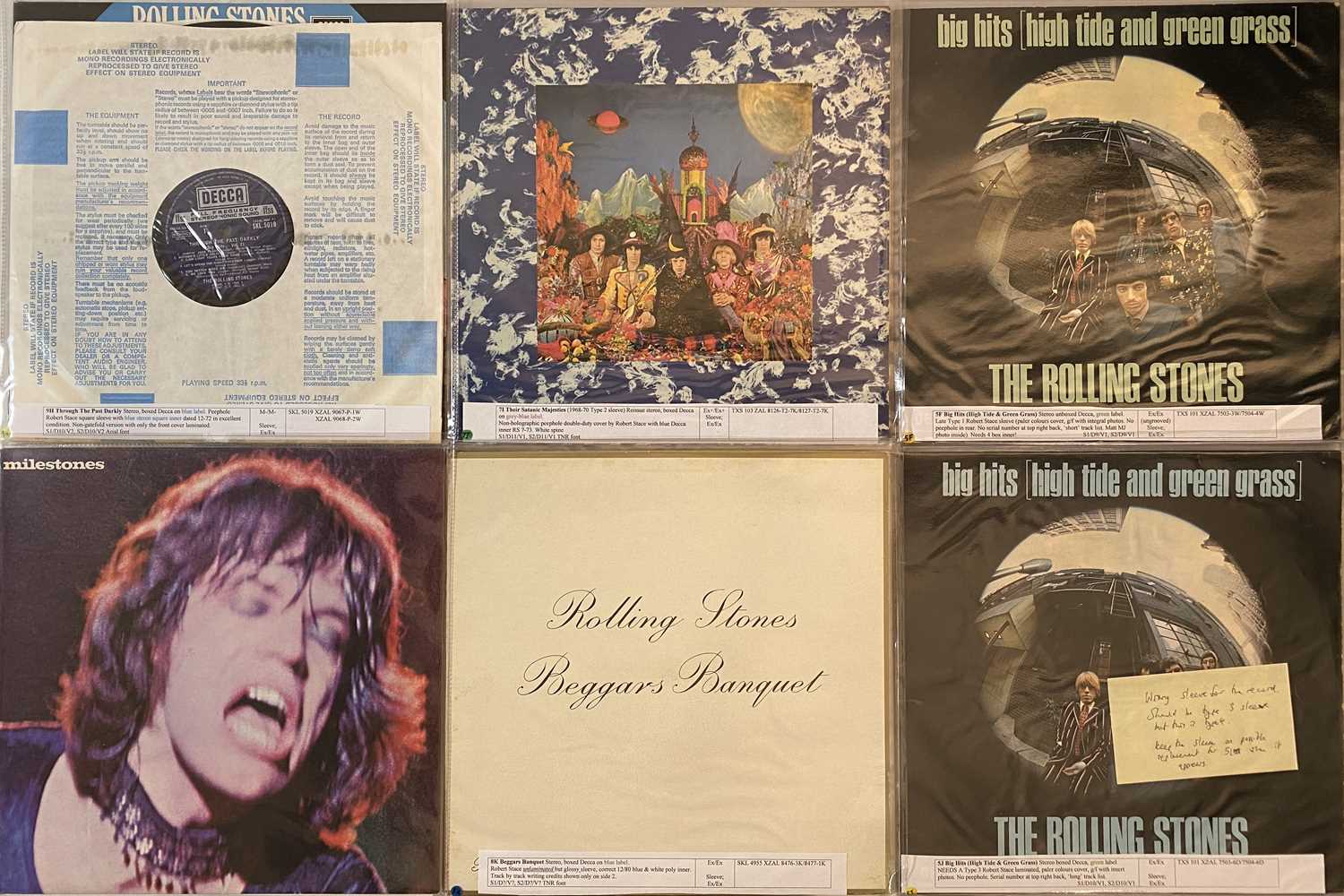 Lot 1064 - THE ROLLING STONES - LPs/ SPARE SLEEVES