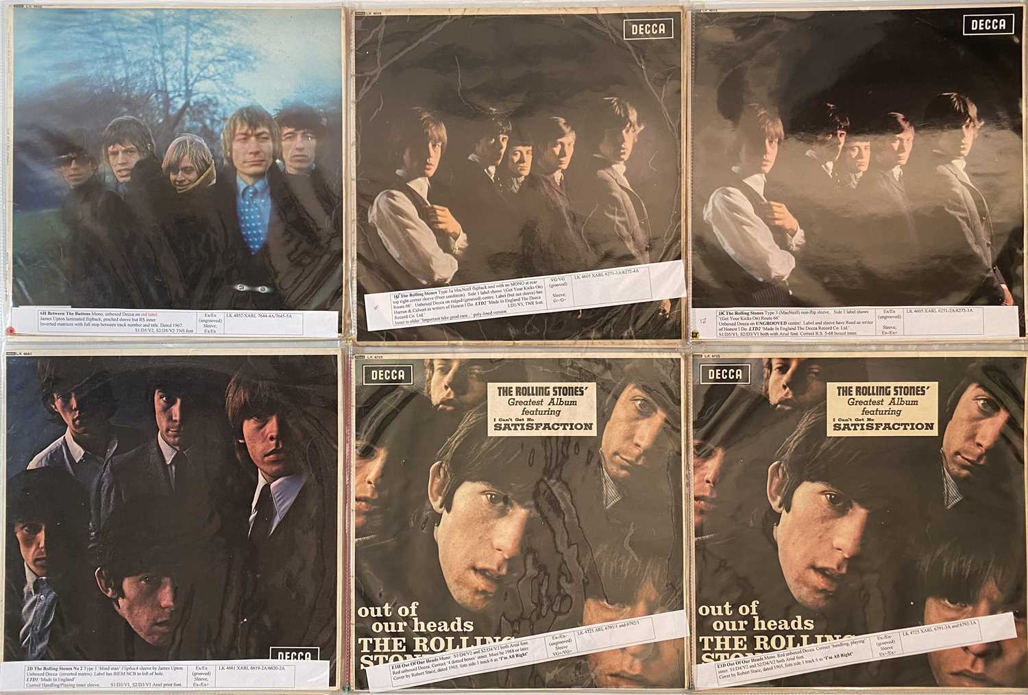 Lot 1068 - THE ROLLING STONES - LPs (UK ORIGINAL/ EARLY PRESSINGS)