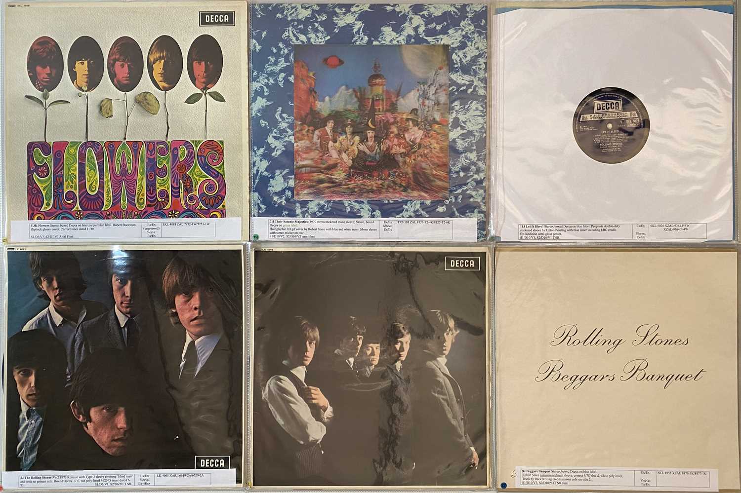 Lot 1070 - THE ROLLING STONES - LPs (REISSUE/ LATER PRESSINGS)