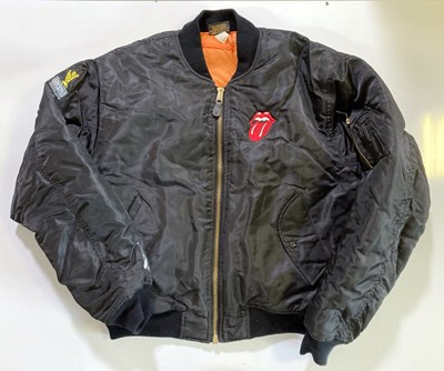 Lot 430 - ROLLING STONES 1994/95 VOODOO LOUNGE TOUR JACKET.