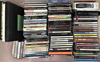 Lot 1072 - THE ROLLING STONES + OTHER ARTISTS CD/ CASSETTE COLLECTION