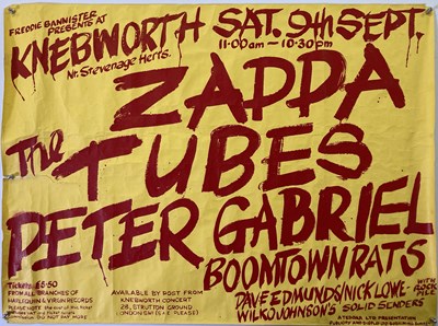 Lot 294 - 1970S CONCERT POSTERS.