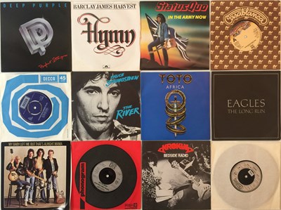 Lot 1077 - CLASSIC/ HEAVY/ PROG - ROCK 7" COLLECTION