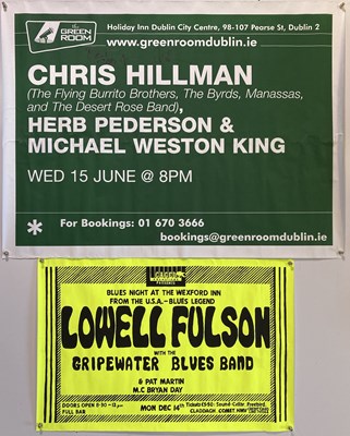 Lot 1690296 - BLUES / COUNTRY POSTERS - SOME SIGNED.