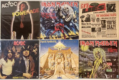 Lot 767 - METAL/HEAVY ROCK - LPs