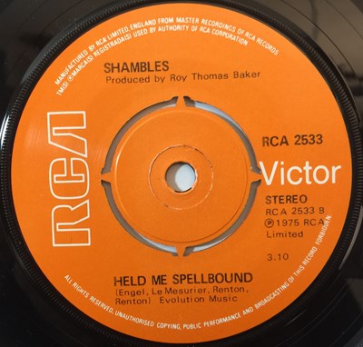 Lot 1078 - SHAMBLES - HELLO BABY/ HELD ME SPELLBOUND 7" (RCA 2533)