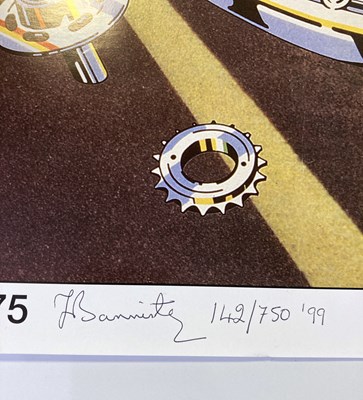 Lot 298 - LIMITED EDITION KNEBWORTH POSTERS - FREDDIE BANNISTER SIGNED.