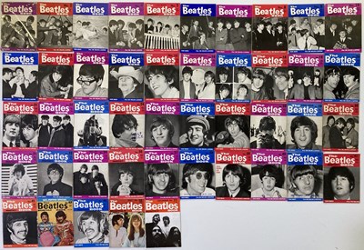 Lot 475 - BEATLES MONTHLY MAGAZINES - FULL SET WITH SOME REISSUES.