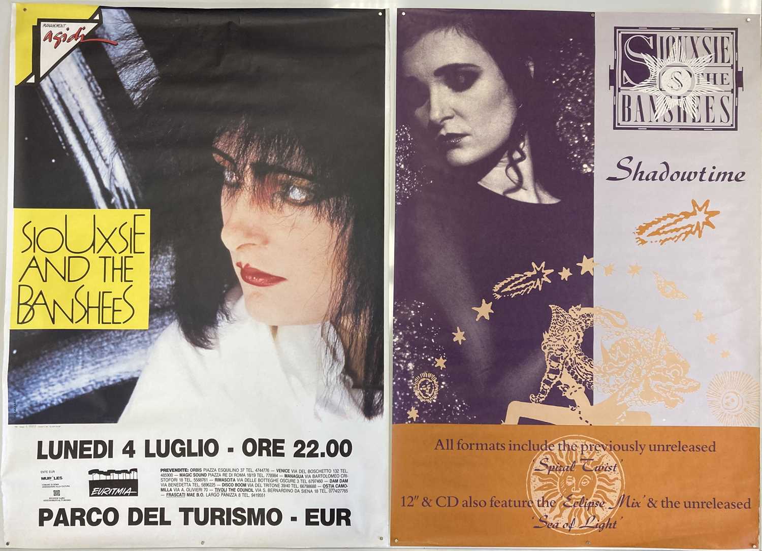 Lot 150 - SIOUXSIE AND THE BANSHEES POSTERS