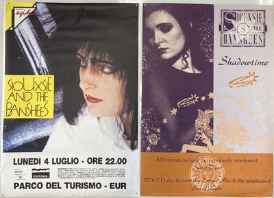 Lot 150 - SIOUXSIE AND THE BANSHEES POSTERS