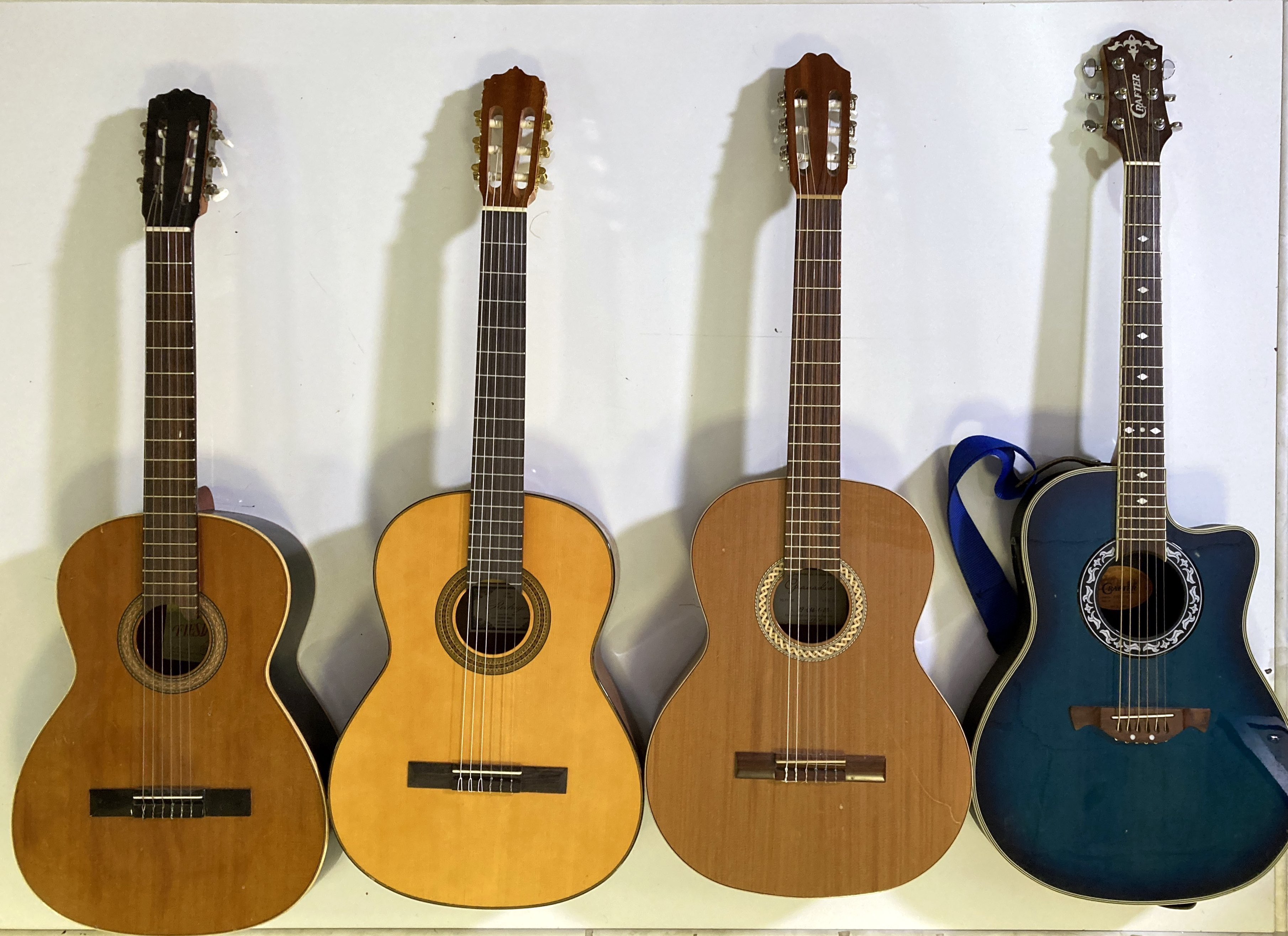 Lot 77 ACOUSTIC GUITARS INC A SPANISH CLASSICAL