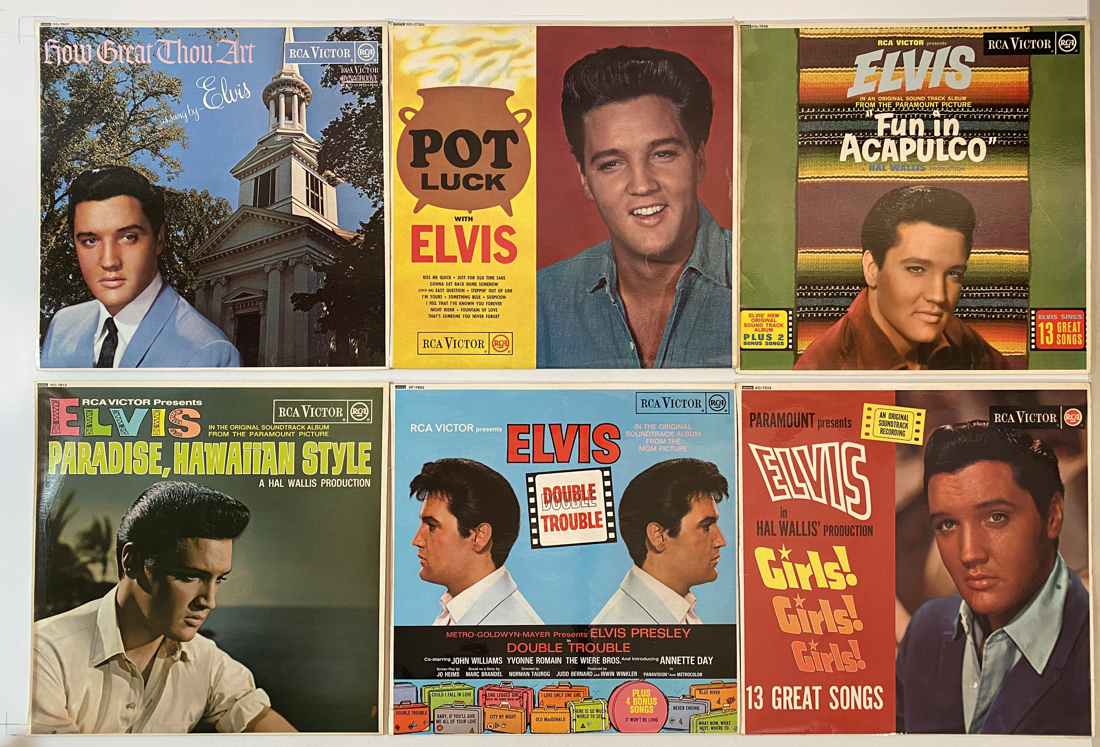 Lot 994 - ELVIS/R&R/60s - LPs