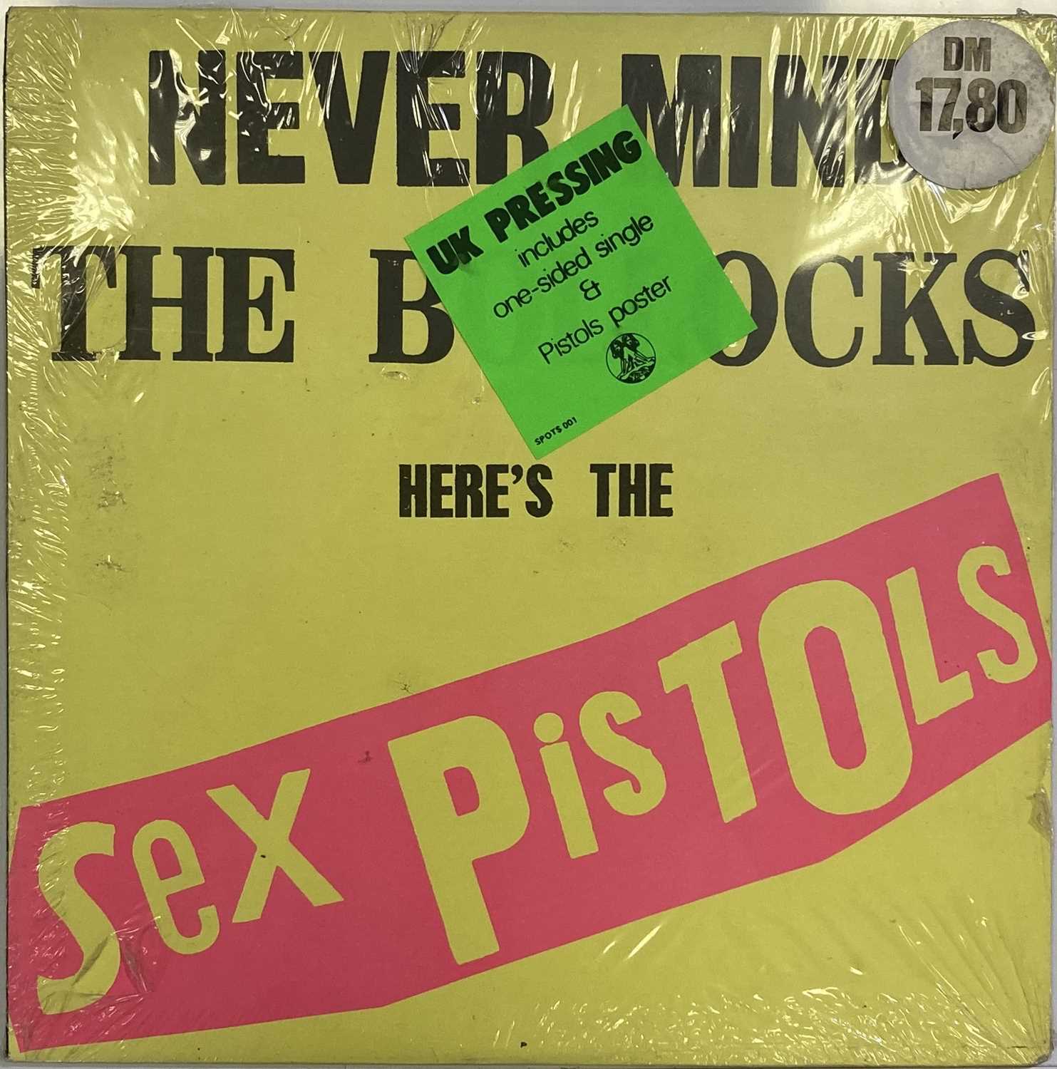 Lot 106 - SEX PISTOLS - NEVER MIND THE BOLLOCKS - SEALED SPOTS COPY