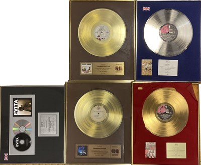 Lot 236 - THE BEAT / EVITA FRAMED AWARDS