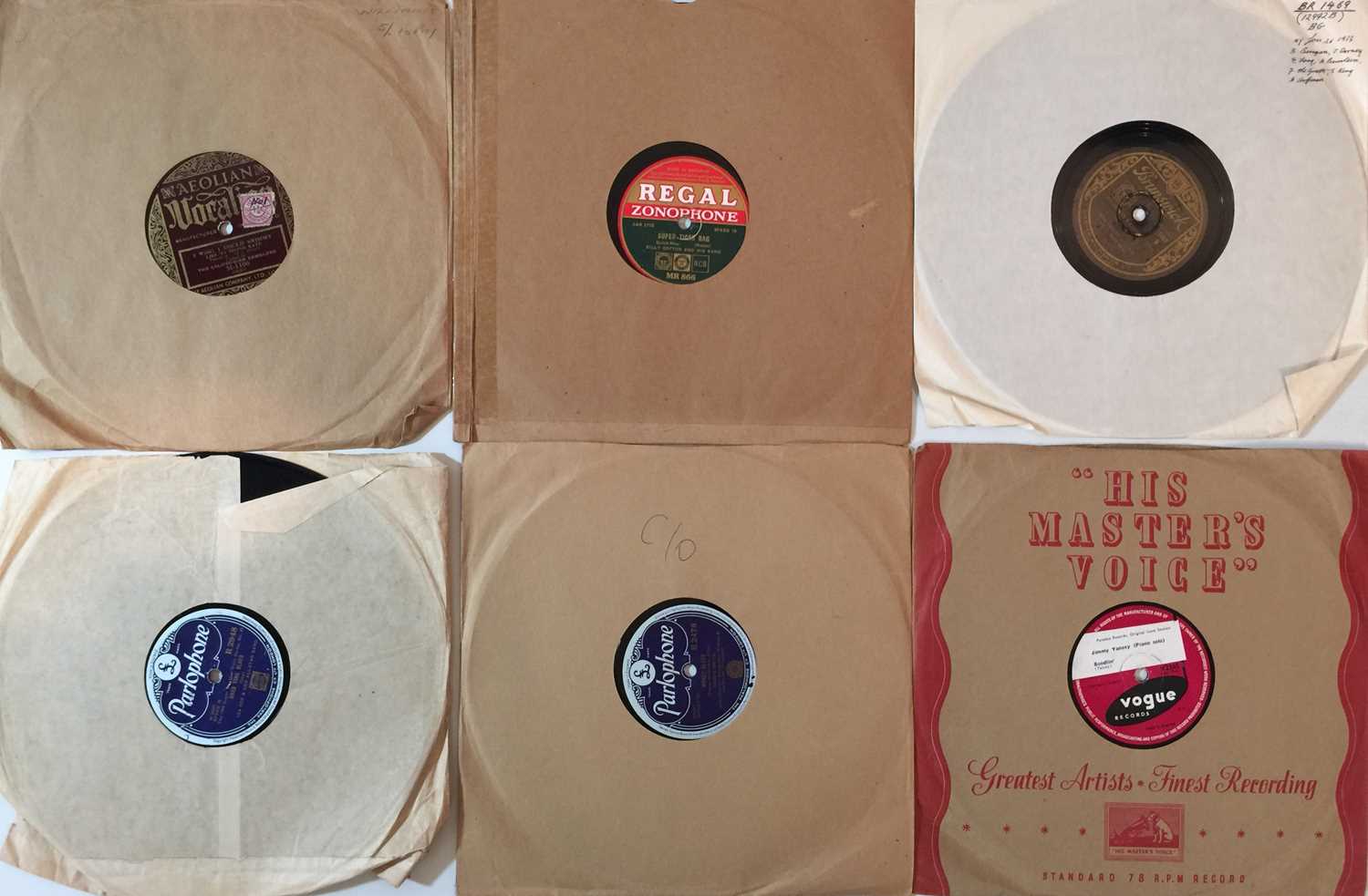 Lot 1103 - JAZZ - 78RPM (UK/ US PRESSINGS)