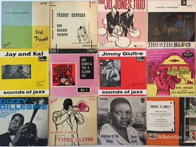 Lot 1104 - DIXIELAND/ TRAD - JAZZ - 10"/ 7" EP COLLECTION