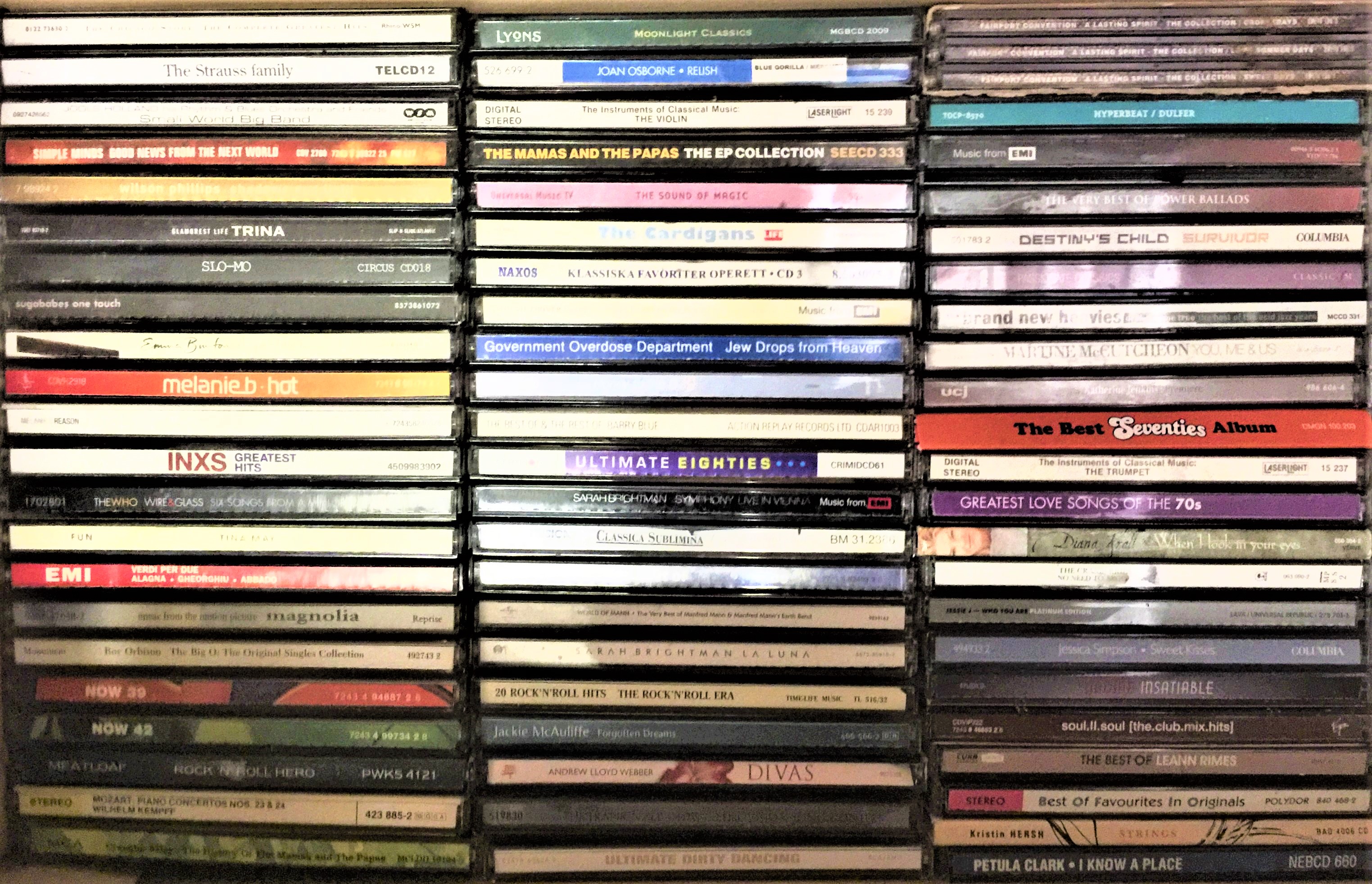 Various Cd Collection Lot 1127 - LARGE CD COLLECTION - ALBUMS AND SINGLES