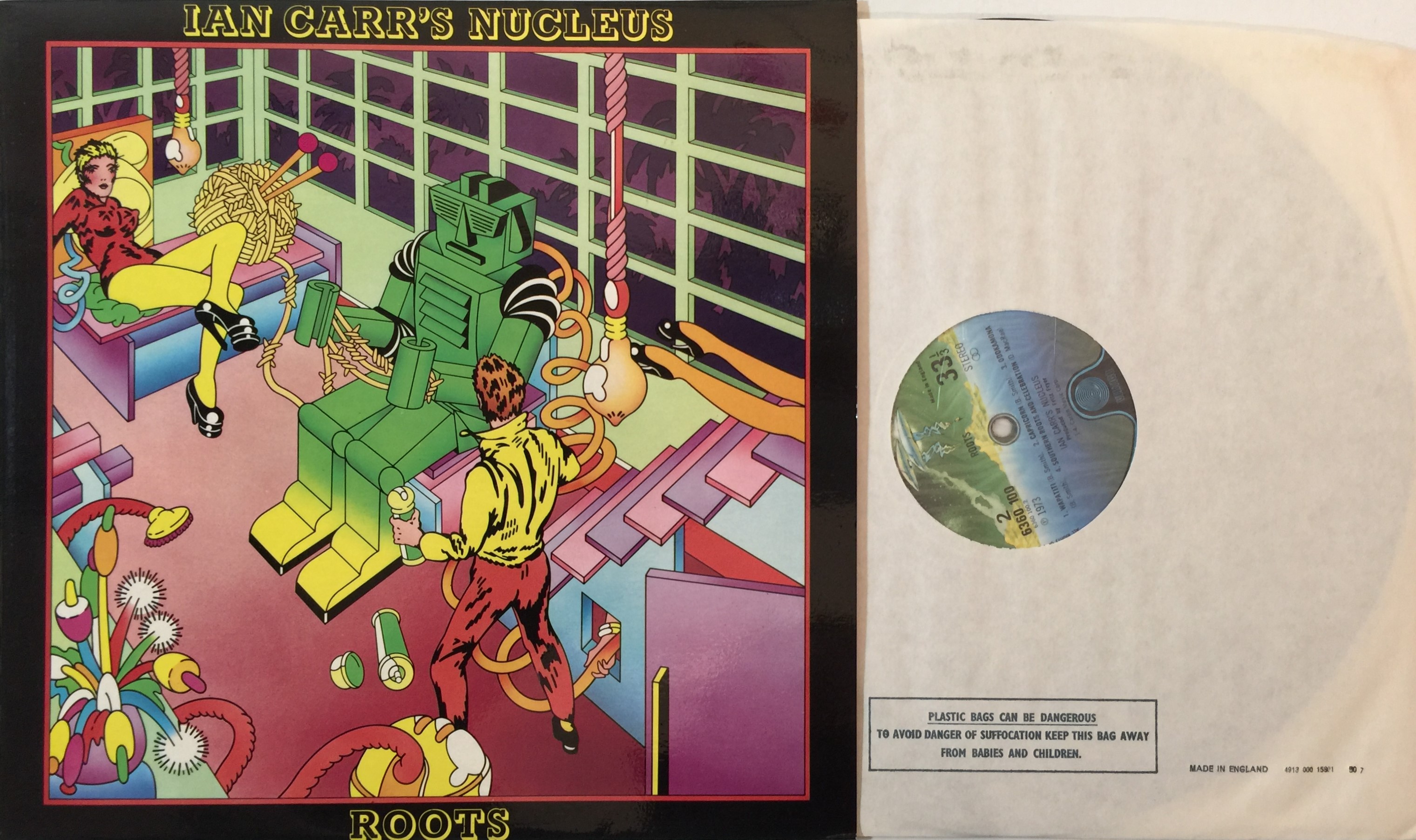その他 LP Nucleus Roots BEWITH102LP Be With Records /00260 Ian Carr's Nucleus – Roots – Vinyl (LP, Album + 2 more
